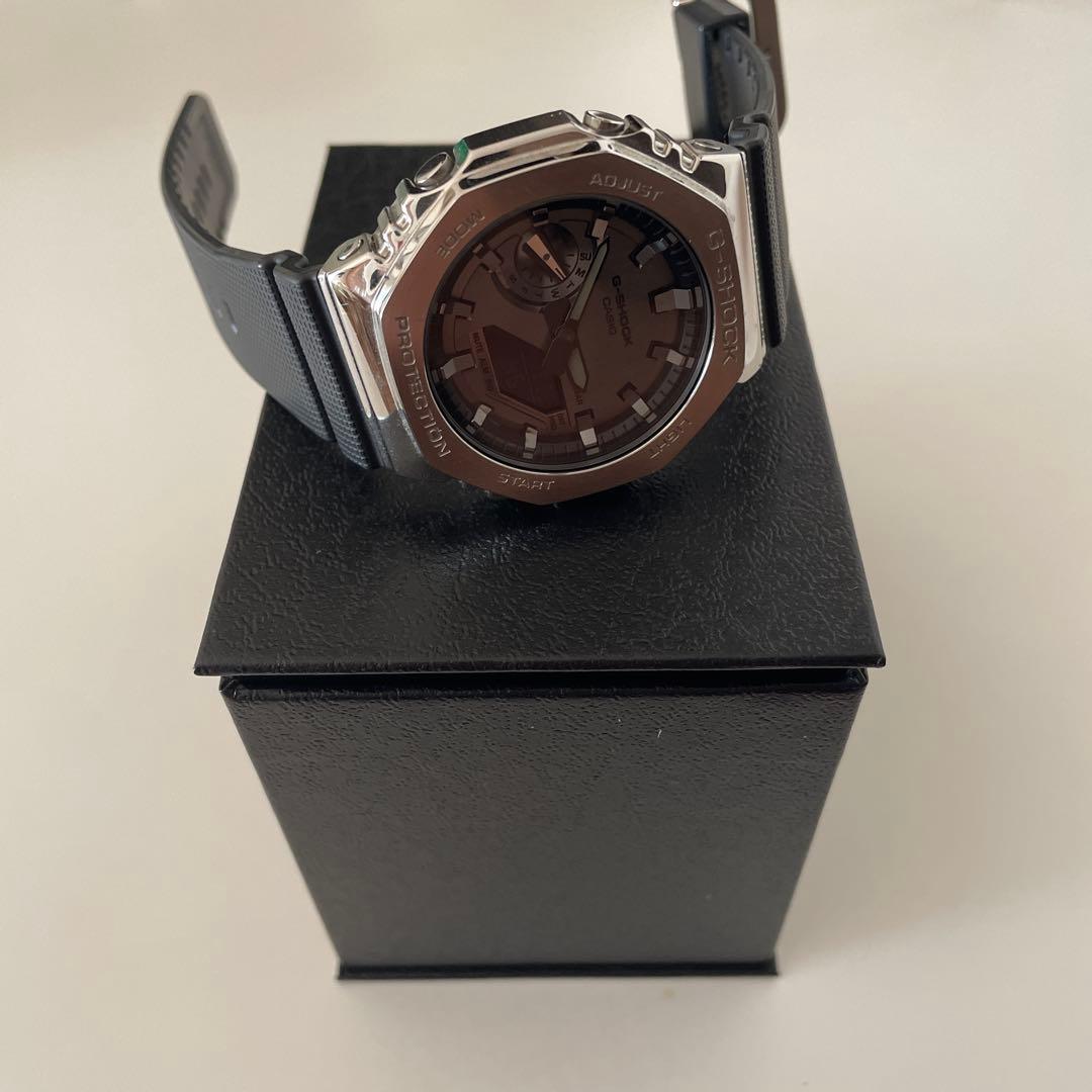 CASIO G-SHOCK GM-2100 Metal Bezel Watch